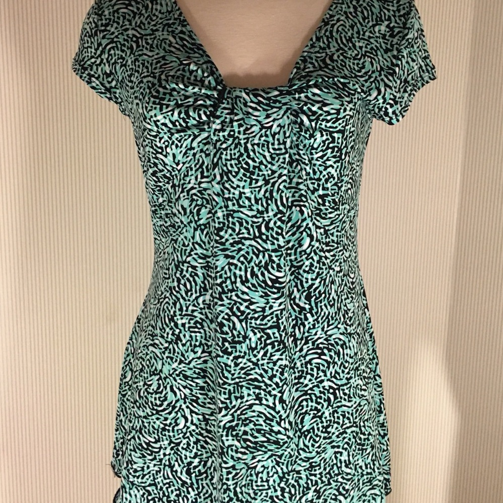 Susan Lawrence Short Sleeve Blouse